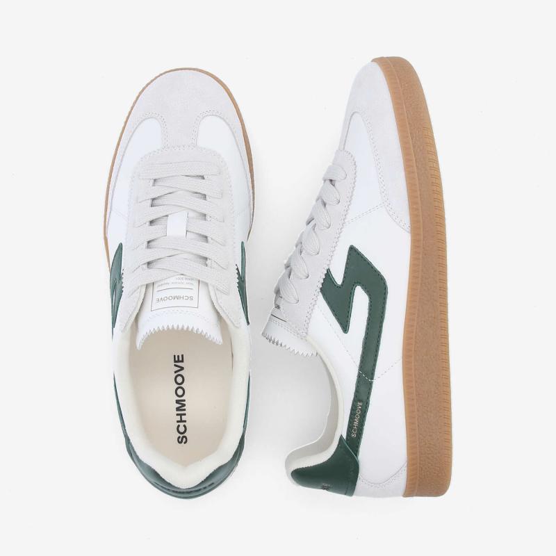 SHEFFIELD JOGGER M - NAPPA/SUEDE/NAP - BLANC/VERT
